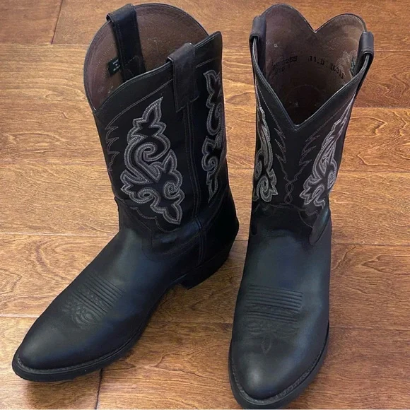 Double H Oil Resistant Brown Leather Soft Toe Cowboy Work Boots DH3255 MENS 11D